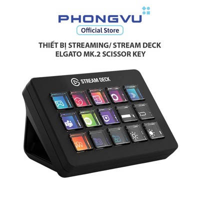 Thiết bị streaming/ Stream Deck Elgato MK.2 Scissor Key (10GBL9901) - Bảo hành 24 tháng
