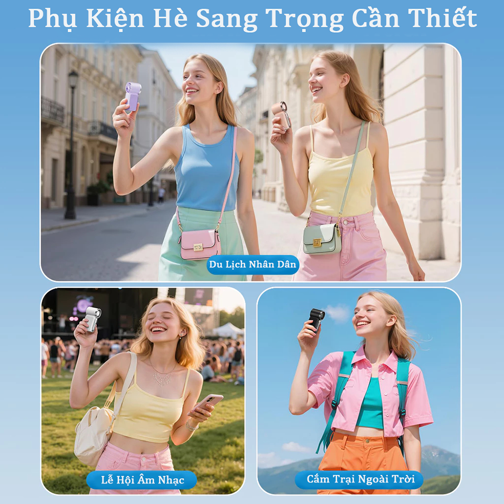 【Quat nhð nhat nam 2026】 Man LED, quat mini di dong, và sur dung duoc 8 gio,Quat manh me và yên finh | BigBuy360 - bigbuy360.vn