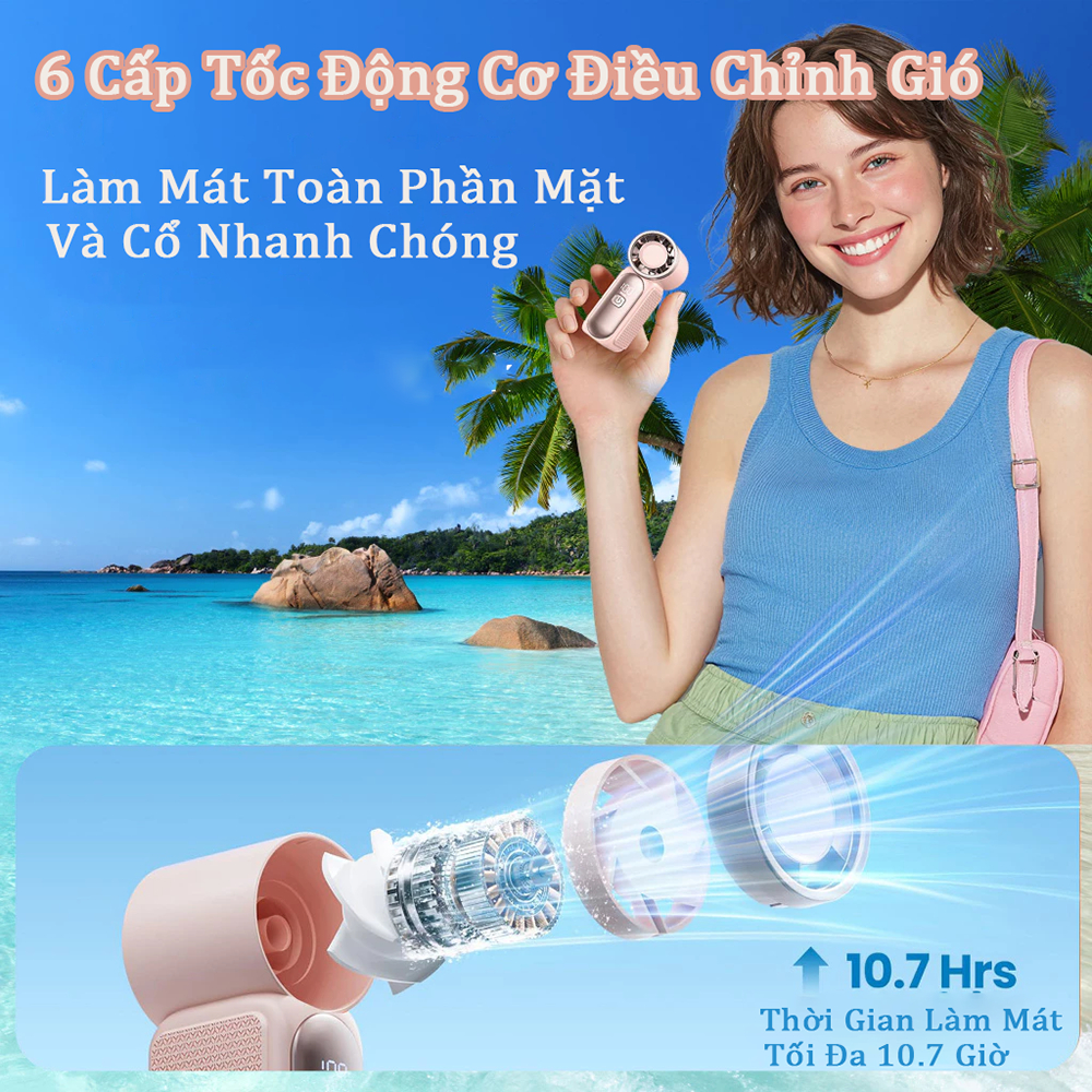 【Quat nhð nhat nam 2026】 Man LED, quat mini di dong, và sur dung duoc 8 gio,Quat manh me và yên finh | BigBuy360 - bigbuy360.vn