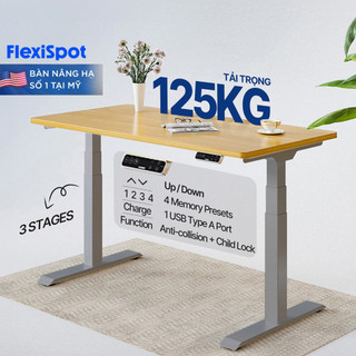  Bàn Làm Việc Đứng DERGO Flexispot E7  Premium Plus - 3 Stages  