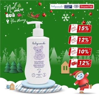  Sữa dưỡng ẩm cho bé Babycoccole 0M+ dưỡng da trẻ em & em bé từ sơ sinh chiết xuất hạnh nhân 250ml 