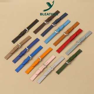 Dây Đồng Hồ Nữ Da Bò Epsom Khâu Tay Thủ Công D888 Cao Cấp – Size 10mm, 12mm, 14mm, 16mm, 18mm