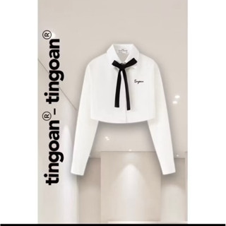  ÁO SƠ MI TINGOAN ÁO SƠ MI TIỂU THƯ CROPTOP SIZE M 40-55kg  