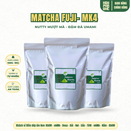 Matcha Fuji Mk4 tách lẻ 100G-150G-200G-250G cam kết chính hãng|KenPhaChe
