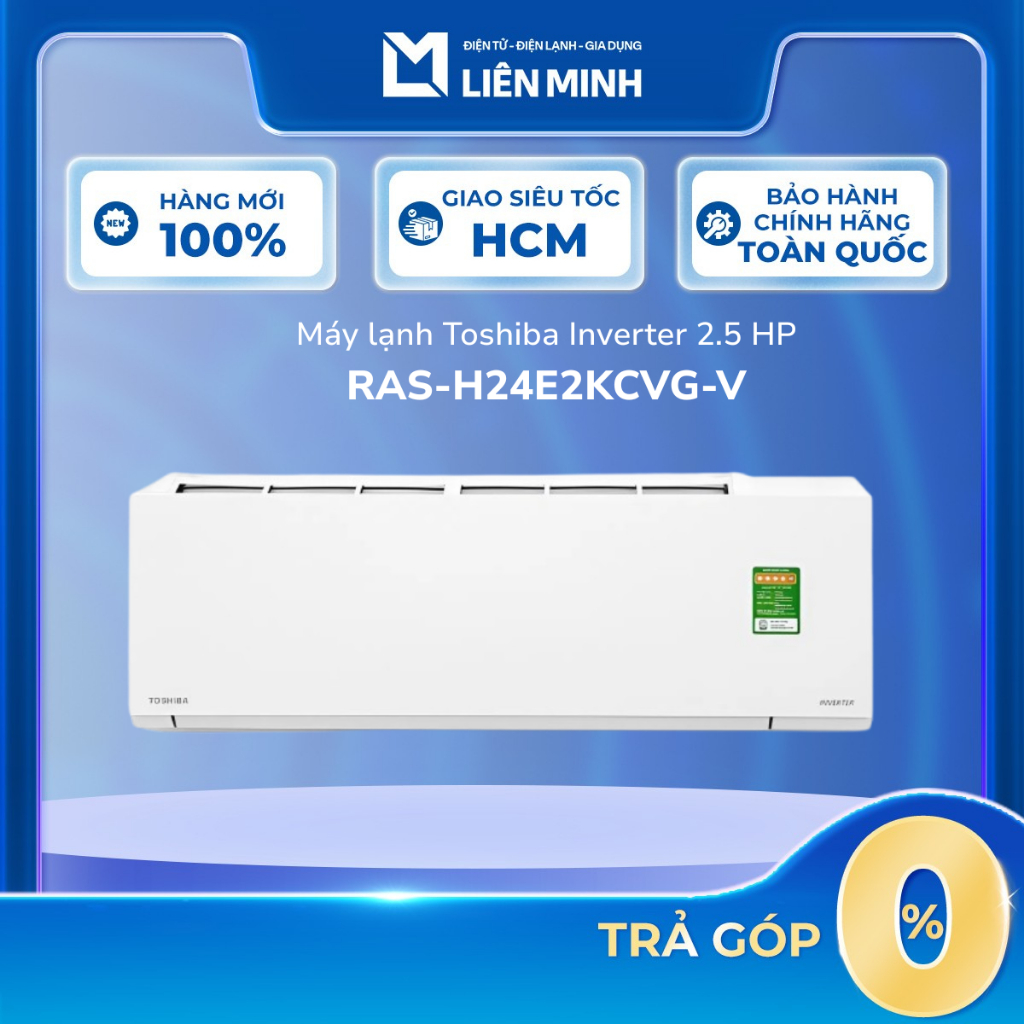 [Shopee - Lắp đặt 0Đ HN HCM] Máy Lạnh TOSHIBA  RAS-H24E2KCVG-V | RAS-H10E2KCVG-V | RAS-H13E2KCVG-V |