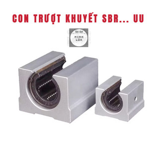 Con trượt tròn khuyết SBR 12, 16, 20, 25, 30 UU sử dụng trông công nghiệp