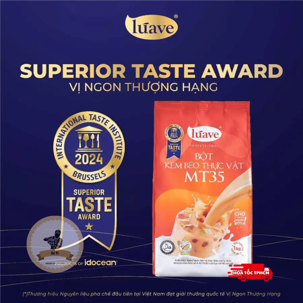 Bột MT35 Kem Béo Thực Vật Luave 1kg | Bột Pha Trà Sữa | Bột Sữa | Bột Béo