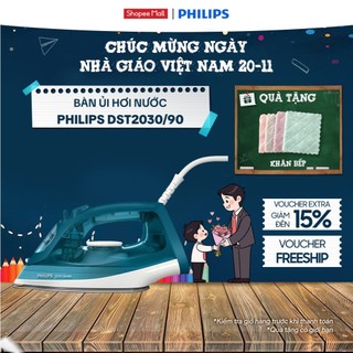 Bàn Ủi Hơi Nước Philips DST2030/90 | 2000W| mặt đế ceramic - Hàng Chính Hãng