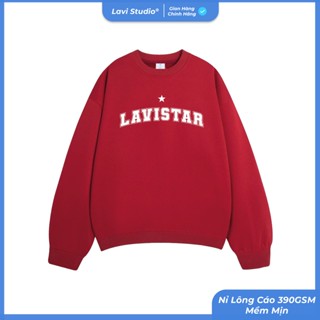   BST STAR  Áo Sweater Nỉ Lông Cáo Lavi Studio Unisex Nam Nữ Local Brand   Lavistar 