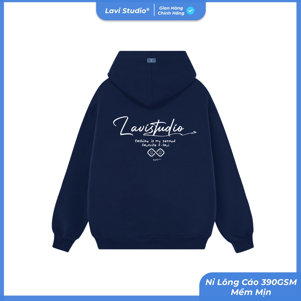 Áo Hoodie Nỉ Lông Cáo Cao Cấp Local Brand Lavi Studio/ Infinity