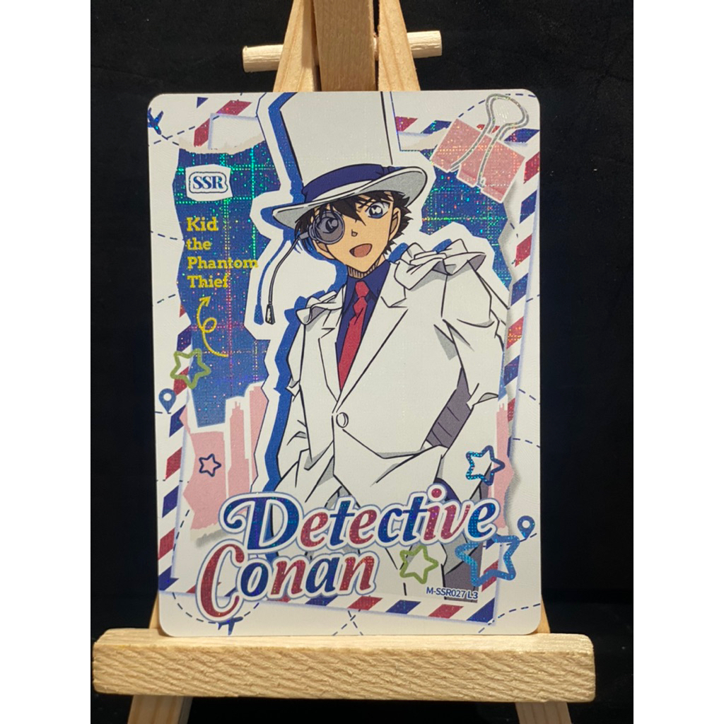 Card thẻ bài nhân vật Thám tử lừng danh Conan,Detective Conan,Card hoạt hình  Kaito Kid,Card nhân vậ