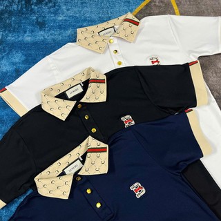  Áo Thun Polo nam sọc viền đỏ áo thun nam chất lượng Menswear 