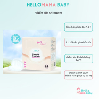 Miếng Lót Thấm Sữa Shinmom, Miếng Dán Thấm Sữa Cho Mẹ Dùng 1 Lần, siêu thấm, tiệt trùng