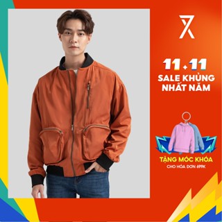  Áo Khoác Dù Bomber Nam Couple TX Túi Hộp MOP 1028 