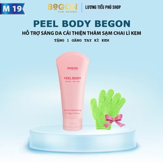  Kem Peel Body Retinol Bong Da BeGON 100gr Hỗ Trợ Dưỡng Sáng Da Mờ Thâm 