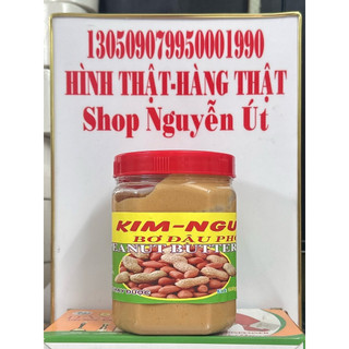 bơ đậu phộng kim nguyên hủ 600g