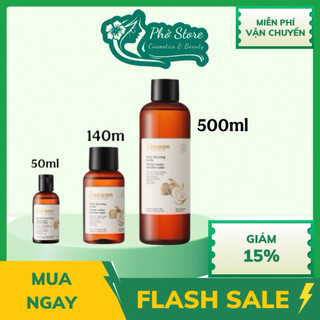  Nước tẩy trang bí đao Cocoon 50ml 140ml 500ml dành cho da dầu da mụn 