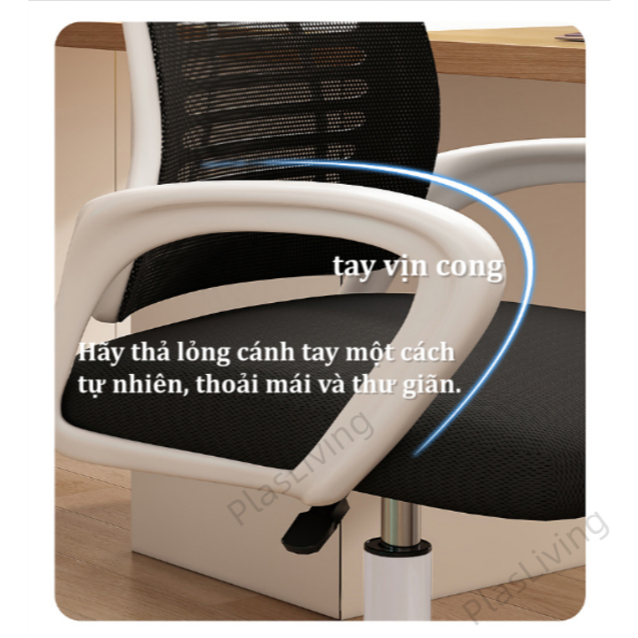 Ghế văn phòng Ghế học tập tại Tựa Lưng Lưới Cao Cấp Cực Kỳ Thông Thoáng Và Sạch Sẽ  đau lưng ổn định | BigBuy360 - bigbuy360.vn