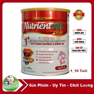 Sữa Diamond Nutrient kid Plus 0+ 1+ 800g thay thế Sữa Nutrient Kid số 1 và 2 700g......"