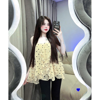 sét đồ ngủ mặc nhà pijama chất latin  lụa quần dài có túi mềm mịn