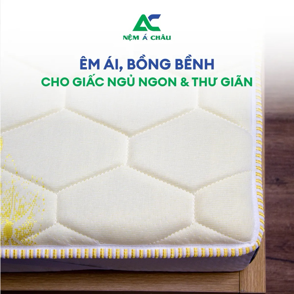 nệm toper bông gòn cao cấp Áchâu Hàng chính hãng