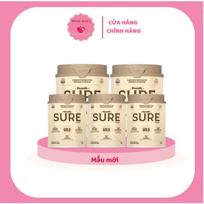 Sữa bột cho người lớn tuổi Vinamilk Sure Prevent 900g