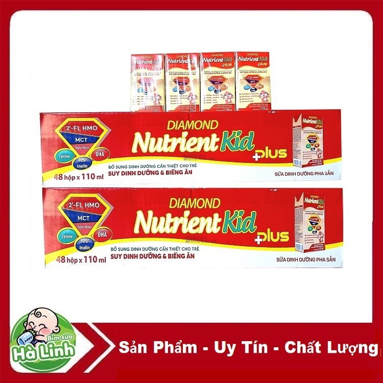 [Date 10/2025] Sữa Nutrient kid Plus Pha Sẵn 110ml.