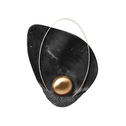 Đèn tường trang trí LED 3000K - L250*H430, màu đen VK130D 355 DECOR