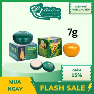 Kem Nghệ, Kem Sâm THORAKAO Dưỡng Trắng, Cải Thiện Mụn, Giảm Tàn Nhang (Hộp 7g)