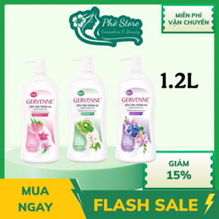  Sữa tắm trắng da hương nước hoa Gervenne 1.2L,450g 