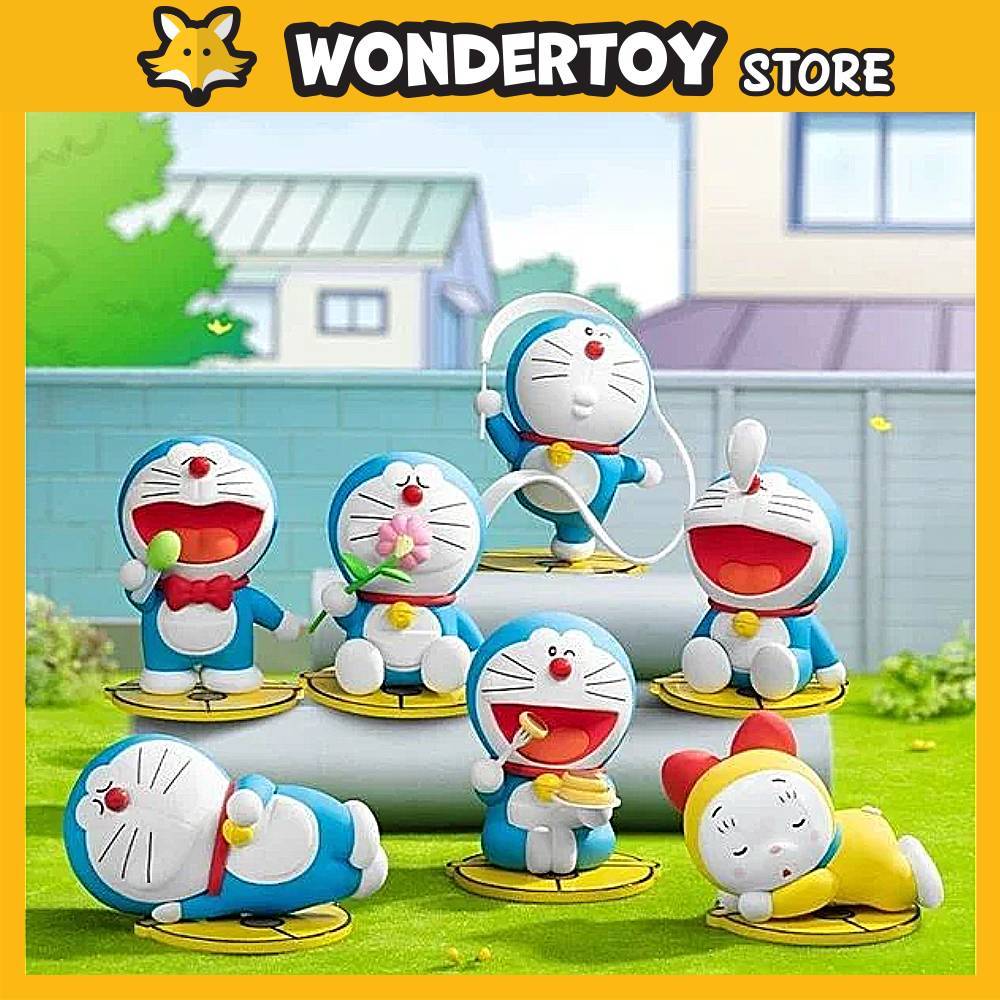 [Hàng Sẵn] Mô Hình 52TOYS DORAEMON Leisure Time Blindbox (Hộp Mù) - Chính Hãng