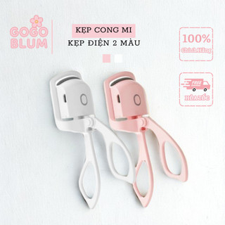  Máy Kẹp Mi Uốn Mi Cong Bằng Điện Cao Cấp Giữ Nếp Lâu Dài Bằng Nhiệt,Có Cổng Sạc USB HQ GOGO BLUM 