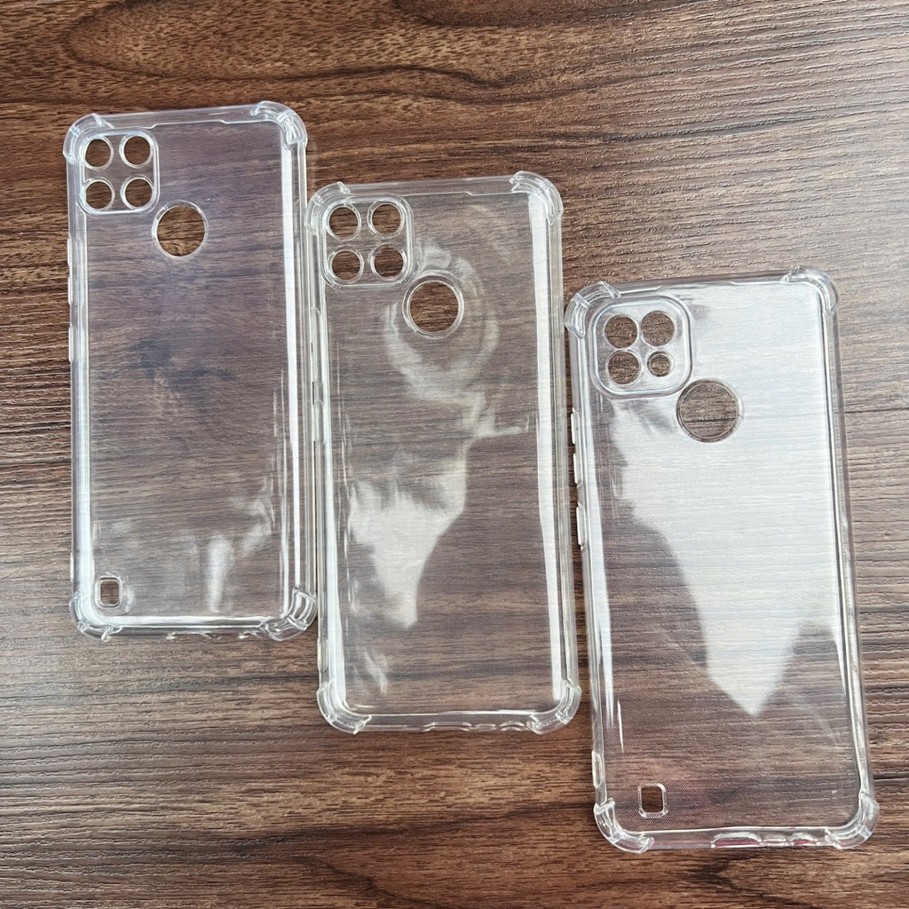 Ốp lưng Realme C21/ C21Y/ C25/ C25Y/ Narzo 20/ Narzo 30A dẻo Silicon trong suốt và chống va đập 4 gó