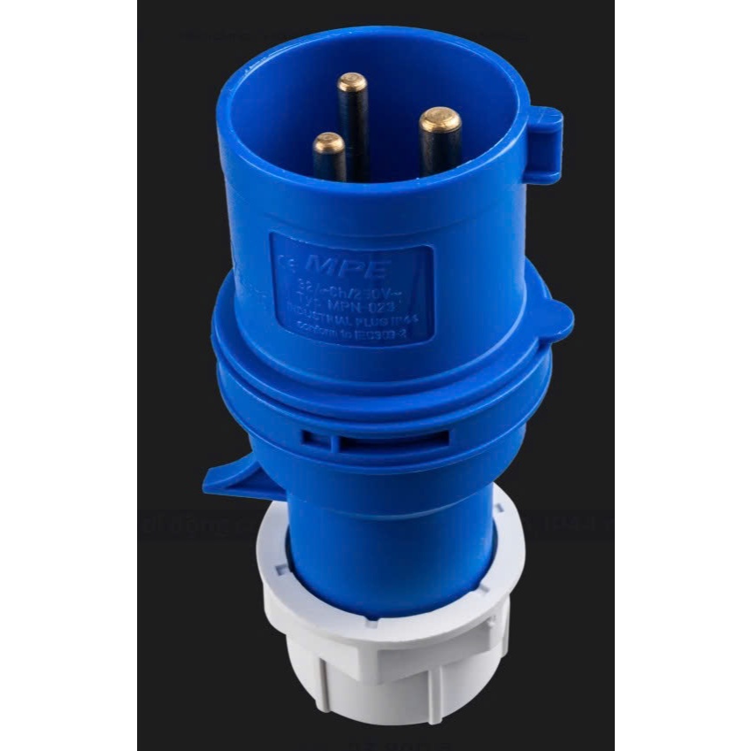 Phích cắm di động 32A 2P+E-IP44 MPE MPN-023