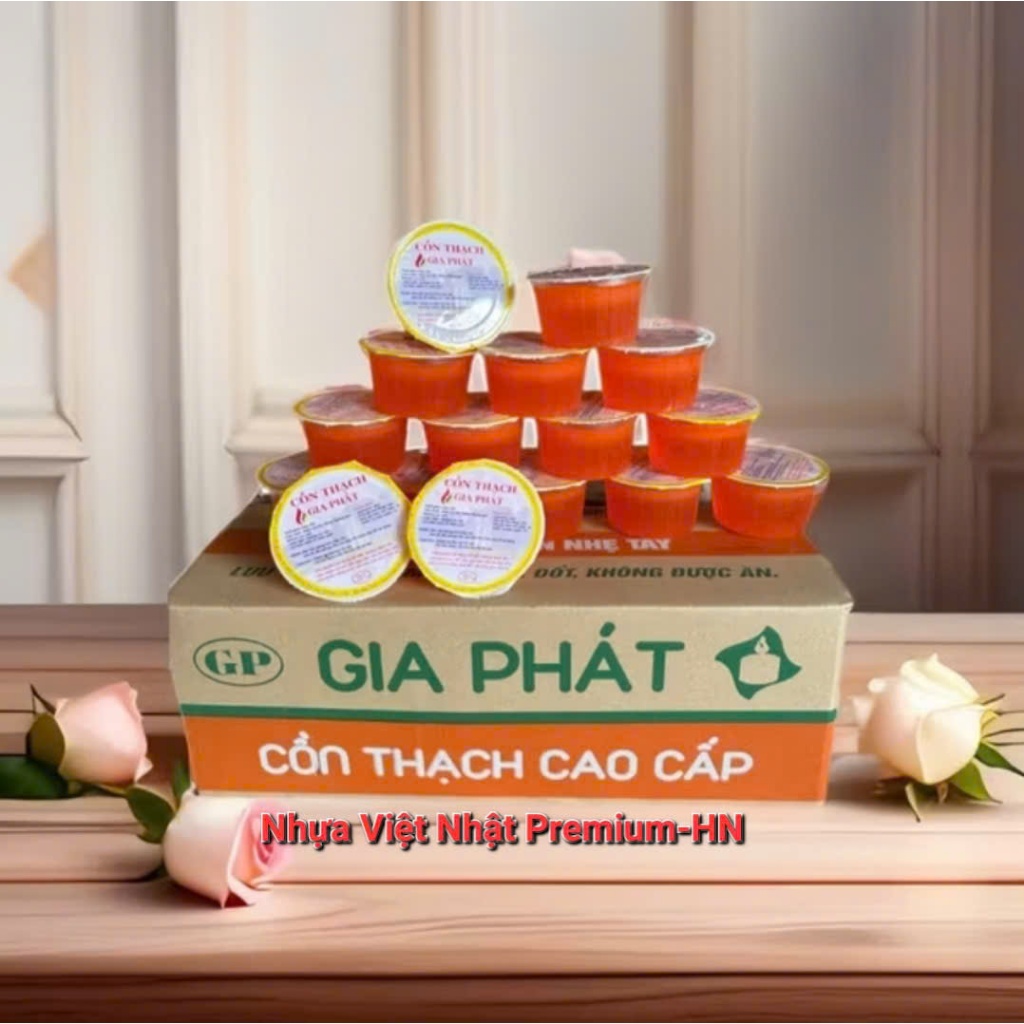 MỘT THÙNG CỒN THẠCH XANH HÀ NỘI 50 HỘP TO, CỒN THẠCH NẤU LẨU KHÔNG CẶN, KHÔNG KHÓI ĐEN