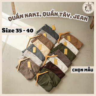   Big Size  Quần Tây Kaki Jean Nam Secondhand  2hand  – Size Lớn Form Rộng Casual Vintage 