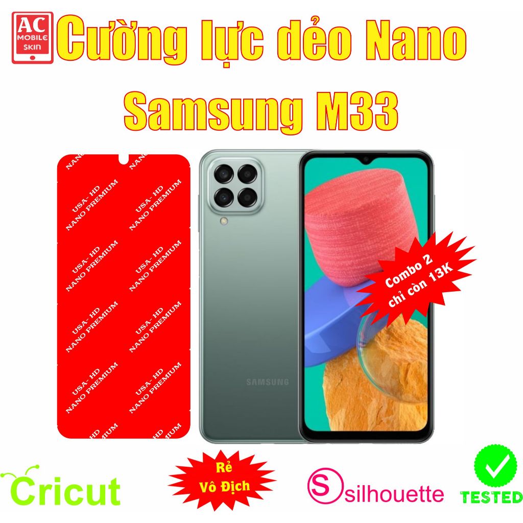 Cường lực dẻo bảo vệ màn hình điện thoại Samsung M33