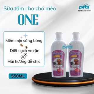  Sữa tắm ONE 7x cho thú cưng 550ml 