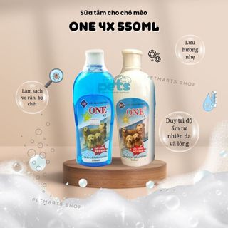 Sữa tắm ONE 4x cho thú cưng