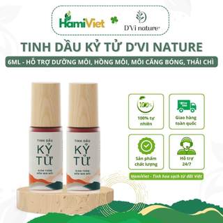  Tinh dầu kỷ tử DVi nature dưỡng môi hồng môi nuôi tế bào non đào thải chì môi căng bóng hồng hào 