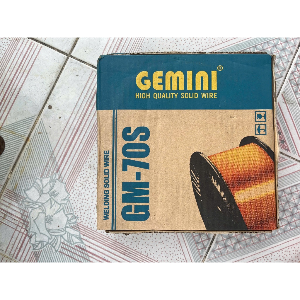 Dây hàn Mig CO2 KIM TÍN - GEMINI GM-70S - 0.8mm - 5kg/cuộn