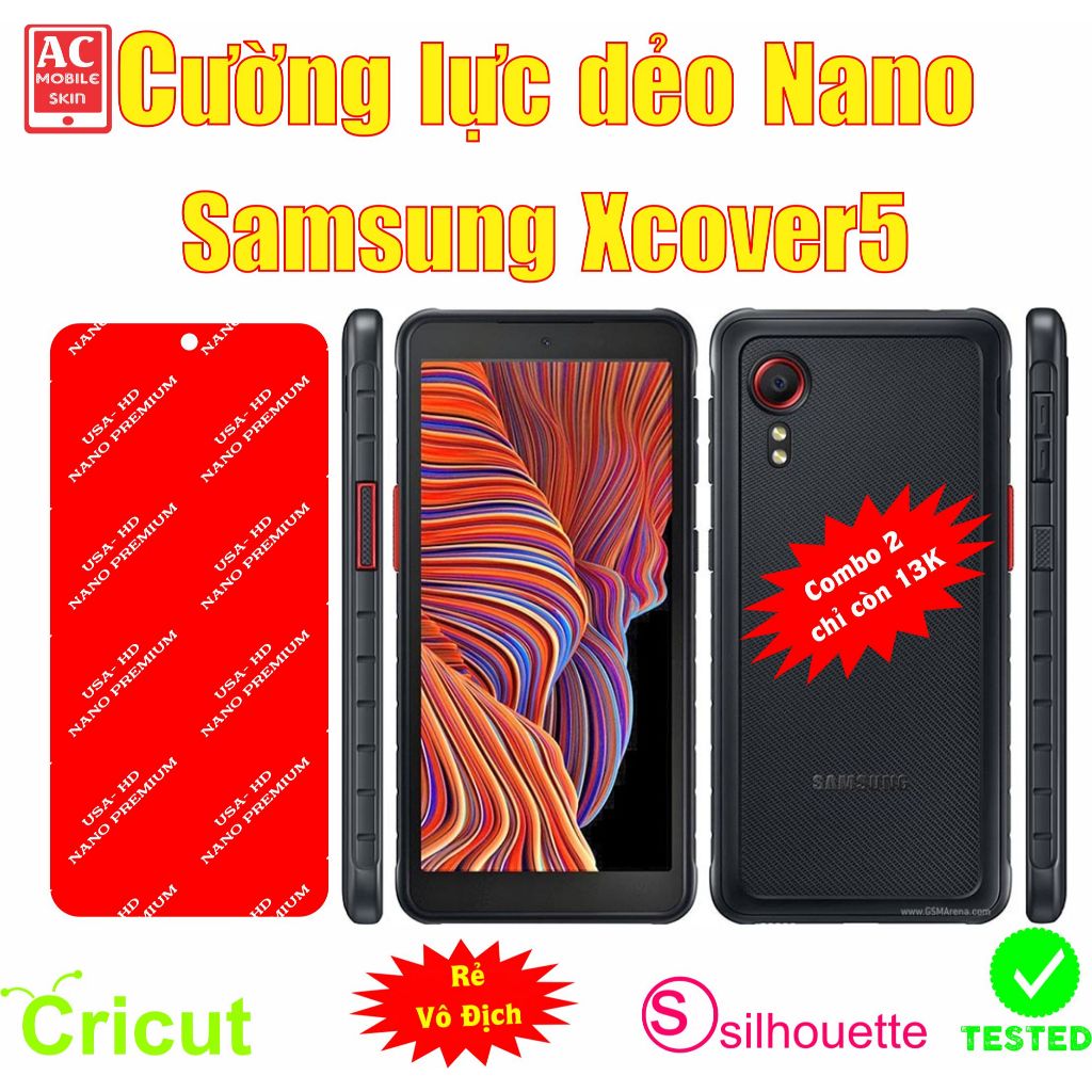 Cường lực dẻo bảo vệ màn hình điện thoại Samsung Xcover5