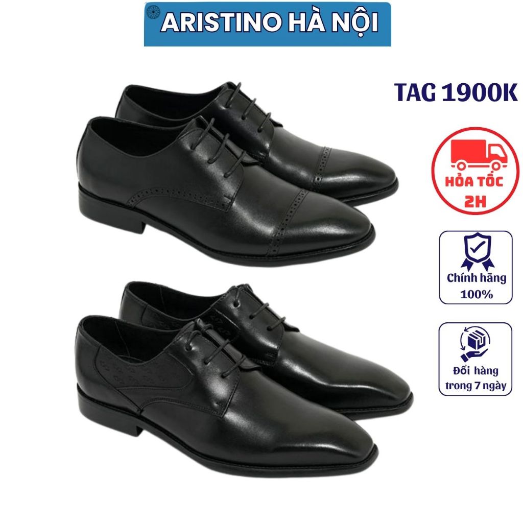 Giày Da Nam CALUCI, Da Thật, Chống Nhăn, Giữ Form Cực Tốt Có Có đủ tag hãng 1900k và hộp