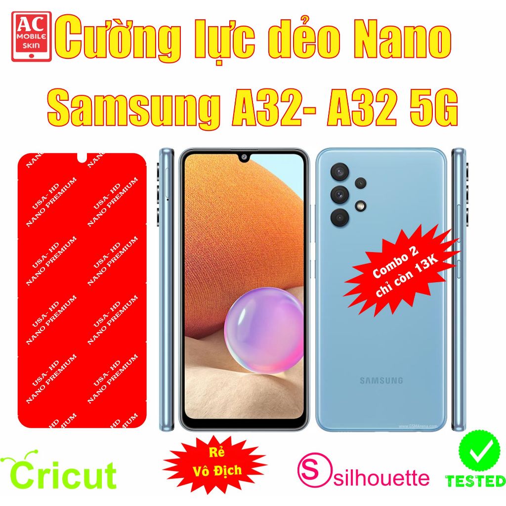 Cường lực dẻo bảo vệ màn hình điện thoại Samsung A32 A32 5G