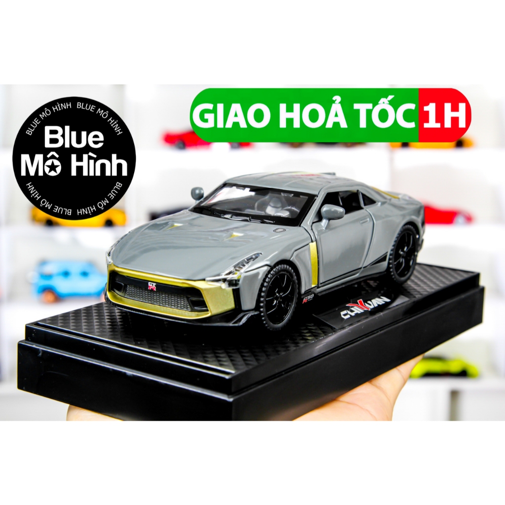 Xe mô hình Nissan GTR Box JDM 1:32