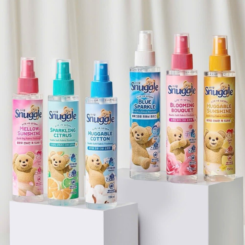 XỊT THƠM QUẦN ÁO SNUGGLE 150ml