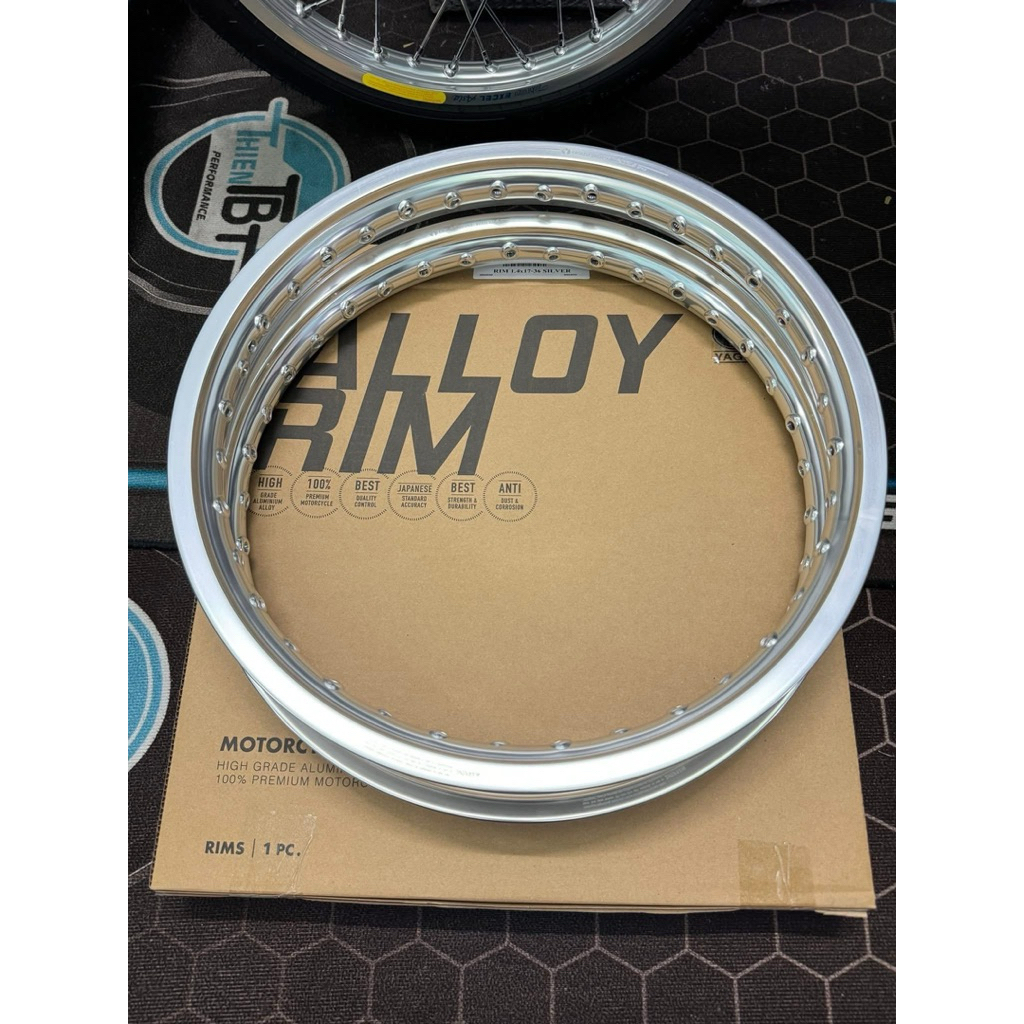 Niềng Yaguso 14/16 màu Bạc ( Cặp)