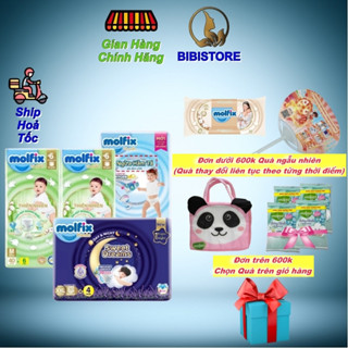   Có quà từ 1 gói  Tã dán Tã quần em bé Bỉm Molfix size S M L XL XXL XXXL  Bibistore TB  