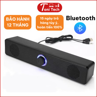 Loa máy tính để bàn có dây siêu BASS cực đã cho PC, Laptop, Tivi, có LED, âm thanh cực chất, dây cắm dài 1.6 mét.