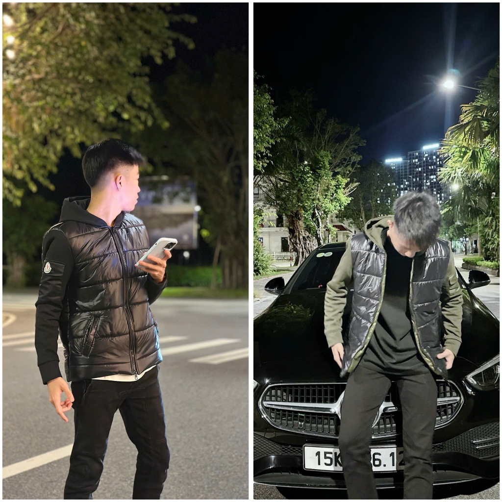 Áo Khoác Phao Siêu Nhẹ Nam Nữ 006 Chất Liệu Gió Siêu Nhẹ 4 Lớp Thời Trang Nam Màu Đen Xanh Rêu Kiểu Dáng Khoác Ngoài